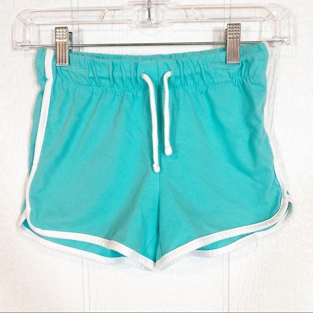 Girls Old Navy Teal Blue Pull On Shorts Large